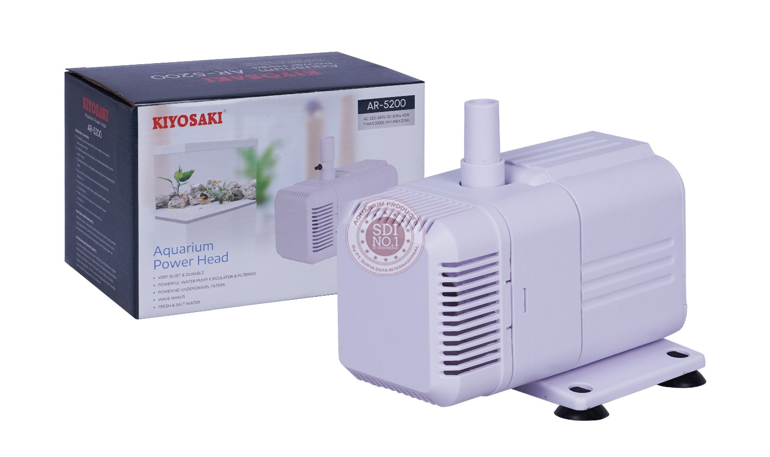 aquarium tanpa pompa