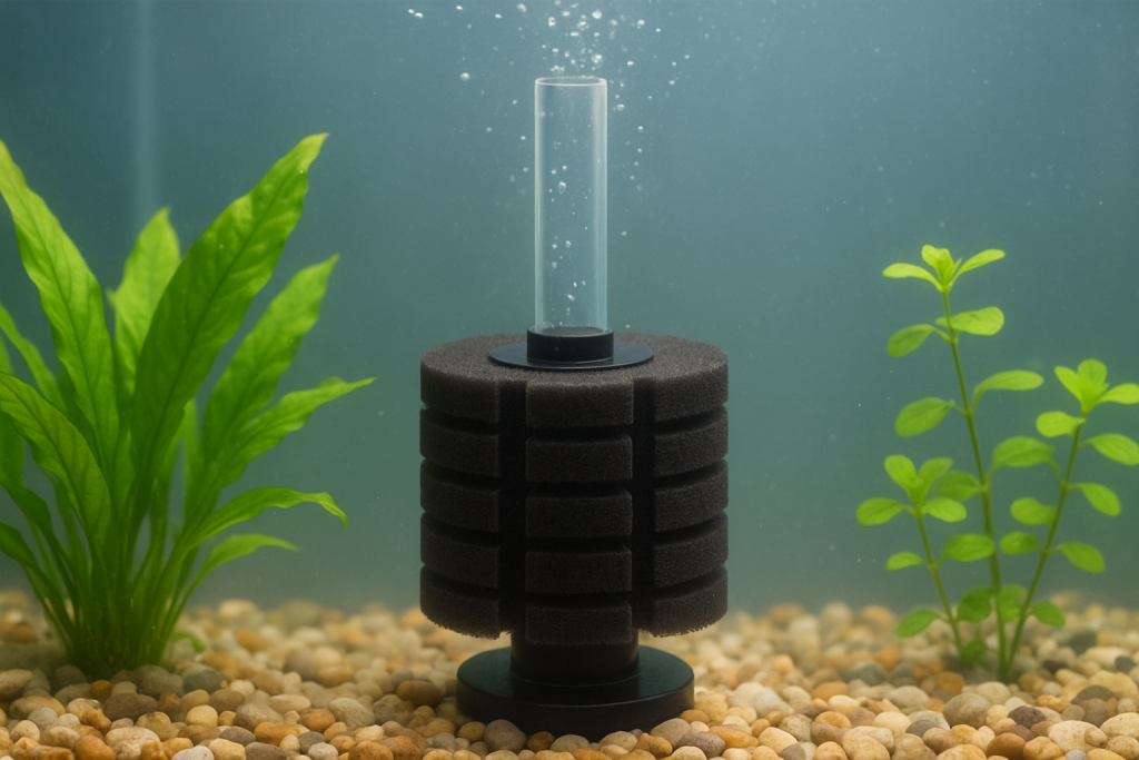 mengganti media filter