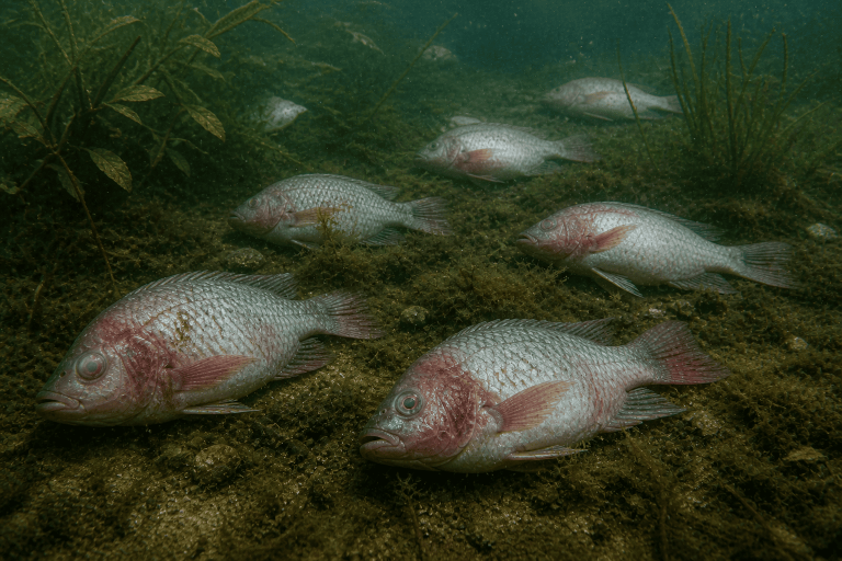 ikan keracunan nitrat